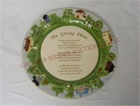 The Giving Plate ~ Friendship Cake Plate