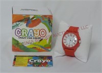 Crayo Crazy for Color Watch ~ New w Box