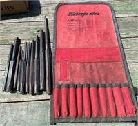 10 Snap-On Punches & Bag