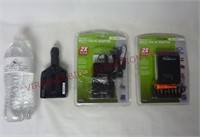 Powerline Multi-use AC & DC Adapters ~ Lot of 3