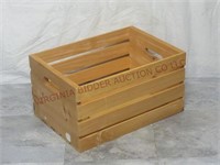 Handled Wooden Crate