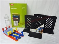 Bookends, Wall Files & Utility Rack ~ All New