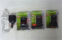 Powerline Multi-use Adapter AC & DC ~ Lot of 4