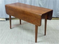 Suter's Solid Wood Drop Leaf Table w Tapered Legs
