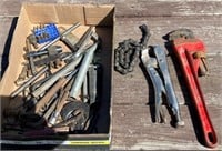 Pipe Wrenches inc/ Vise Grip, Allen