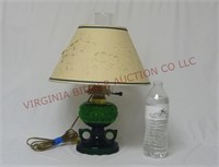 Antique Double Finger Marriage Lamp ~ Electric