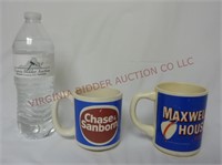 Maxwell House / Chase & Sanborn Coffee Mugs