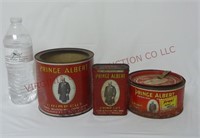 Vintage Prince Albert Tobacco Tins ~ Lot of 3