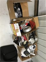 5 boxes of assorted housewares