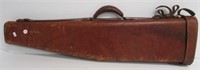 Vintage leather gun case.