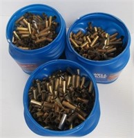 (3) Coffee cans full of .38 special pistol brass