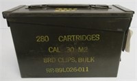 280 rounds of .30-06 LC military ball non-corr