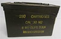 280 rounds of .30-06 LC military ball non-corr