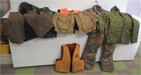 Assortment of Hunting & Outdoor Clothes Including