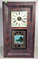Welch Shelf Clock, Empire case, 8 day brass works,