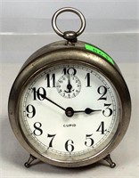 Cupid Alarm Clock, 3" round case