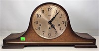 Linden Mantle Clock, chimes - 19"W x 9"T, no door,