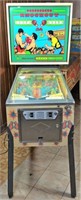 Bally Pinball Machine "Knockout", 1975, needs clea