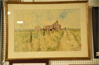 Lot #3034 - Watercolor painting by Delaware