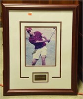 Lot #3035 - Signed Tiger Woods photograph. Has