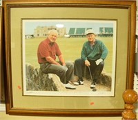 Lot #3041 - “The King & The Golden Bear" Litho