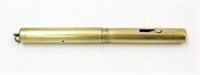 Rolled 14K Gold Conklin Cresent Fountain Pen