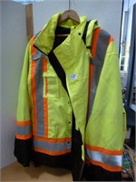High Visibility Work King Safety Jacket