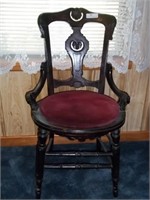 Mahogany Parlor Chair