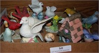 Lot of Porcelain & Ceramic Birds