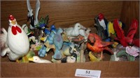 Lot of Porcelain & Ceramic Birds