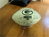 2002 Packer Autographed Football