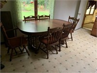 Oak Dining Room Table