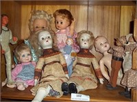 Lot of Dolls - Some Antique W/ Teeth