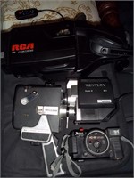 RCA Video Camera-8 MM Camera-Fugi 35MM Camera