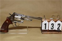S&W  27-2 .357 Nickel Revolver SN N790877