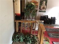 3 Artificial Plants (1 hanging)