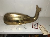 Solid Brass Whale Steamer