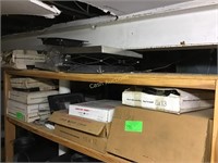 Top Two Shelves of Damper Parts