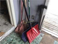 Shovels, Rakes and Roof Scrappers