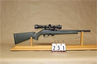 Remington 597 HB .22 Rifle w/Scope SN D2953759