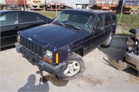 1998 Blu Jeep Cherokee