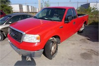2004 Red Ford F150