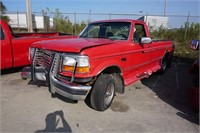 1993 Red Ford F150