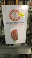 Himalayan salt lamp 18-24lbs
