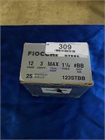 1 Box of Fiocchi 3inch BB Flyway Steel 12ga