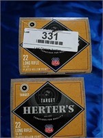 2-Boxes of Herters .22lr Target