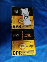 2-400ct Boxes of Browning .22lr