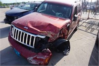 2008 Red Jeep Liberty