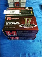 4-50ct Boxes of .17 WSM