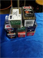 8-Boxes of Misc. .17HMR